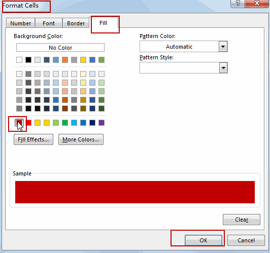 highlight cells based on cell lenght4