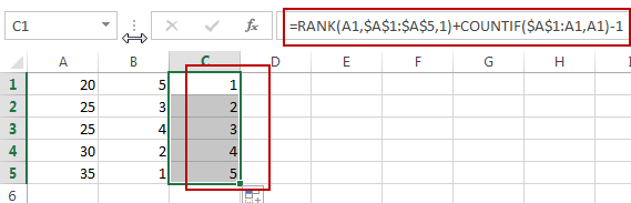 rank numbers without duplicate ranking2