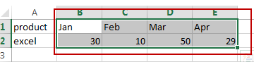 sort columns from left to right10