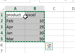 sort columns from left to right6