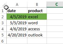 How to Highlight Cell or Row If Date Is In Current Day/Week/Month in Excel