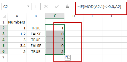 list only whole numbers5