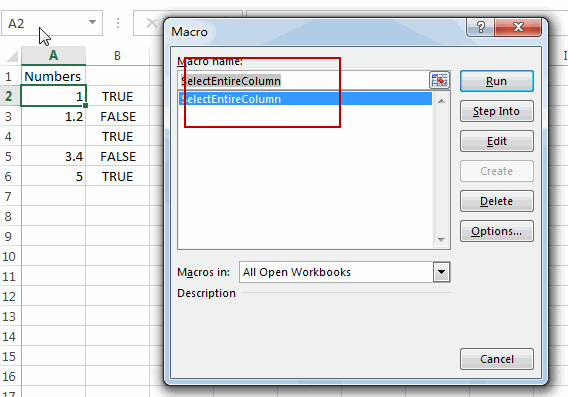 select entire column except header row6