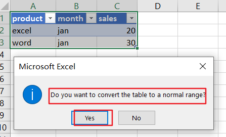 convert data to table7