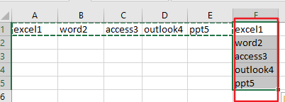 How to Convert Horizontal List of Data into Vertical in Excel