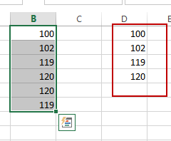 count unique values4