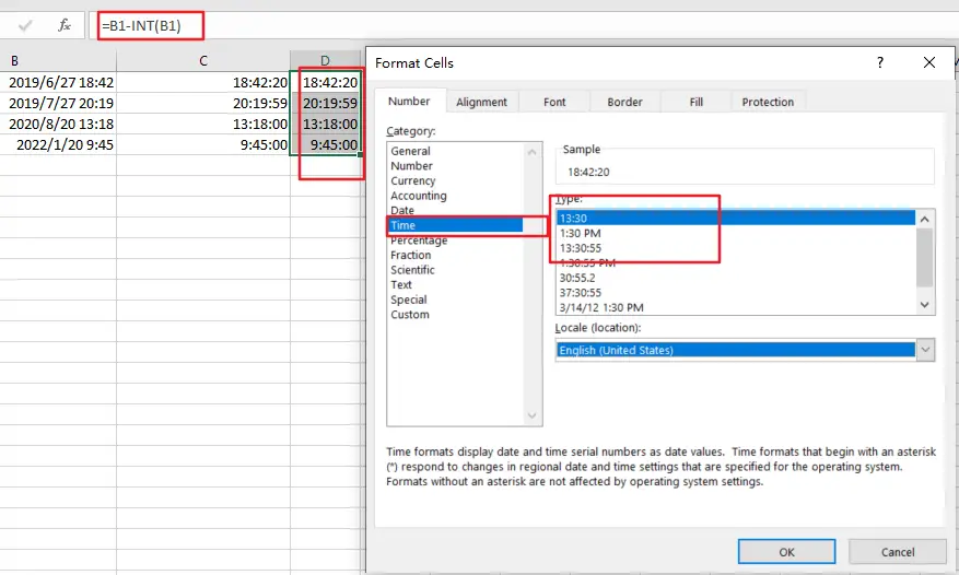 extract time from date and time3