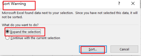 sort column by length 3