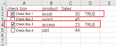 count or sum cells with checked box3