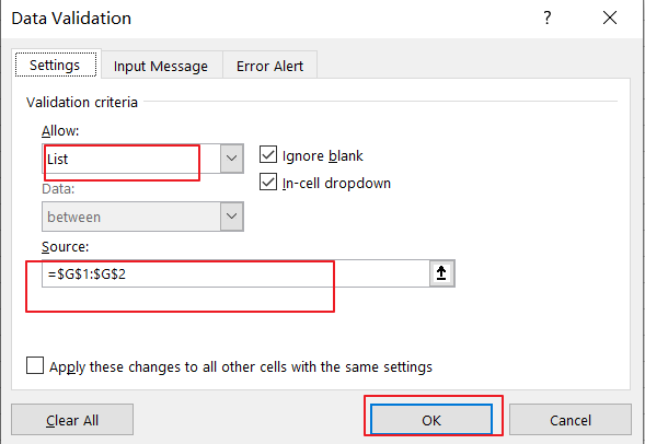 hide or unhide columns based on dropdown list1