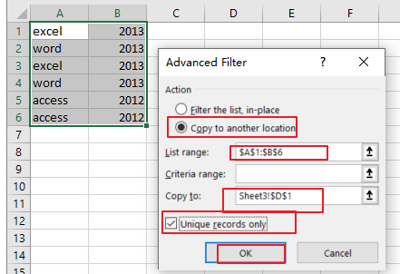 remove duplicate rows6