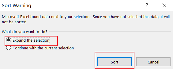 sort column by occurrence count3