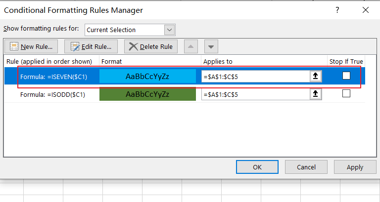 conditional format rows by group7