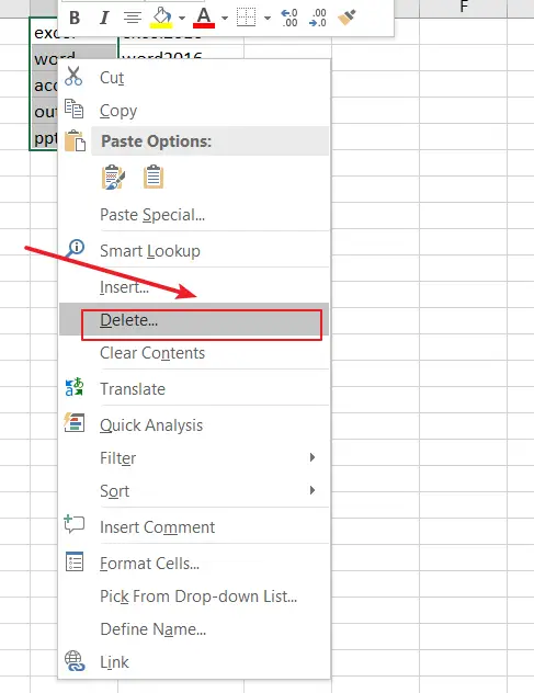 delete data but keep formulas5