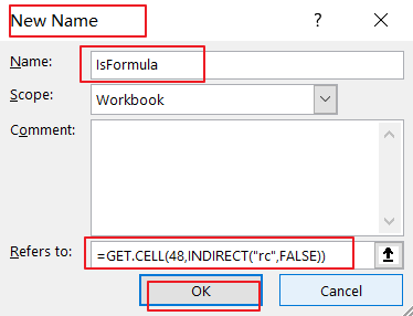 highlight cells contain formula3