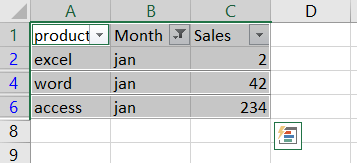 paste cells into filtered column or row2