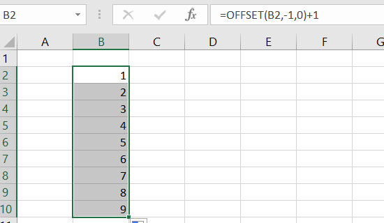 auto numbering 2