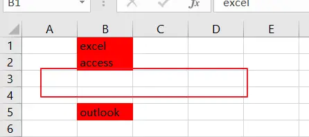 remove conditial formatting on blank cell6