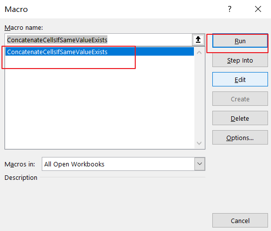 Concatenate Cells If Same Value Exists in Another Column11