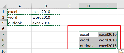 How to Copy visible cells only in excel6