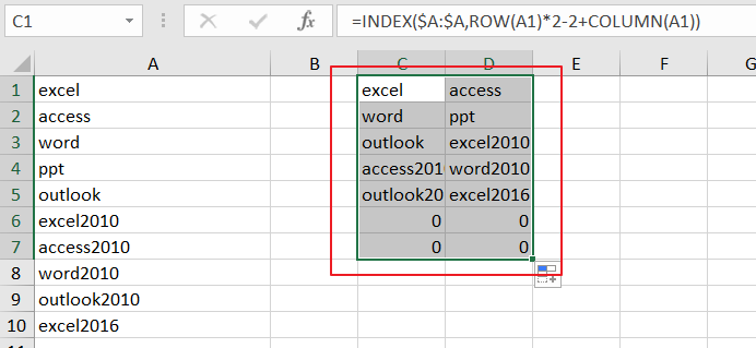 How to Transpose every N rows from one column to multiple2