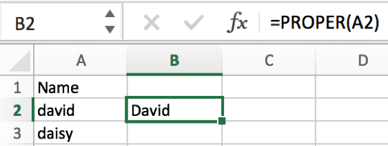 How to convert text case into uppercase or lowercase in Excel 6