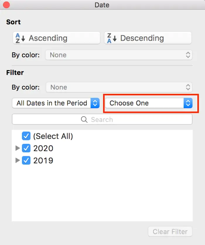 How to filter dates by month in Excel with year ignored 6