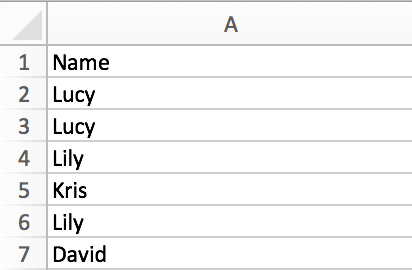 How to extract unique values from list and remove the duplicates in Excel 1