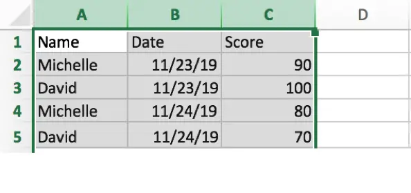 Move or Update Entire Row & Column Data 18