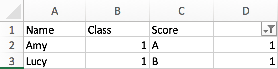 Filter Data from One Sheet 12