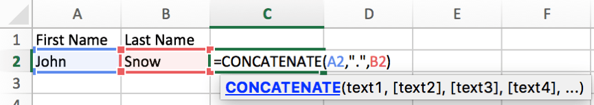 How to Concatenate Cells 6
