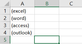 Add Brackets for Cells 11