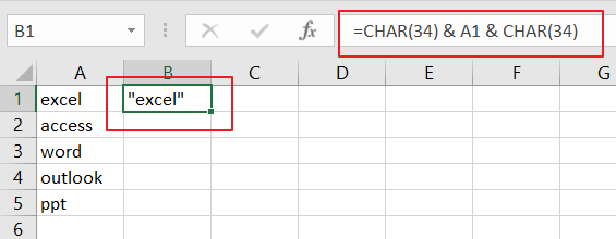 Double Quotes Symbol In Excel - Quiteo