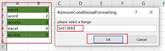 Remove or Delete Conditional Formatting5