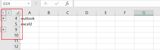 group ungroup rows in protected sheet10