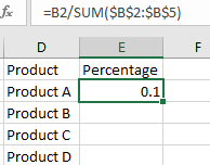 Calculate the Percentage 9