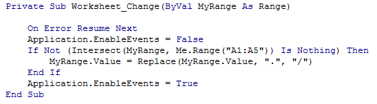 Convert Date Format from Dot to Slash 6