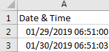 Convert Date & Time Format to Date 1