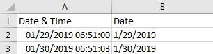 Convert Date & Time Format to Date 4