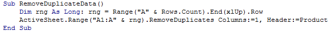 Find and Remove Duplicate Data 14