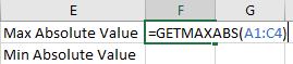 Get the Maximum or Minimum Absolute Value 9