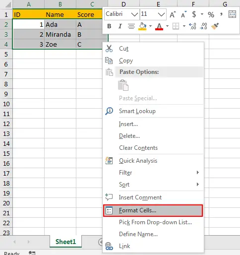 Set Specific Cells as Read Only 7