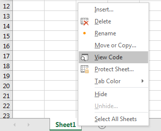 Trigger A Macro by Clicking A Specific Cell 3
