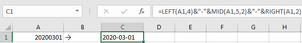 Add Dashes into Numeric String 7