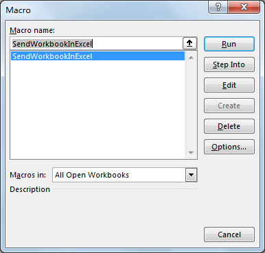 Send Workbook Outlook 5