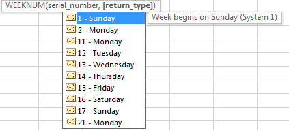 Calculate Weekly Average 5