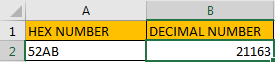 Convert A Hexadecimal Number to Decimal 3