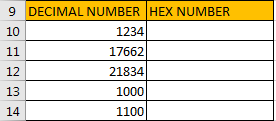 Convert A Hexadecimal Number to Decimal 5