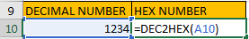 Convert A Hexadecimal Number to Decimal 6