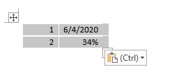 Combine Cells with Different Formats 7